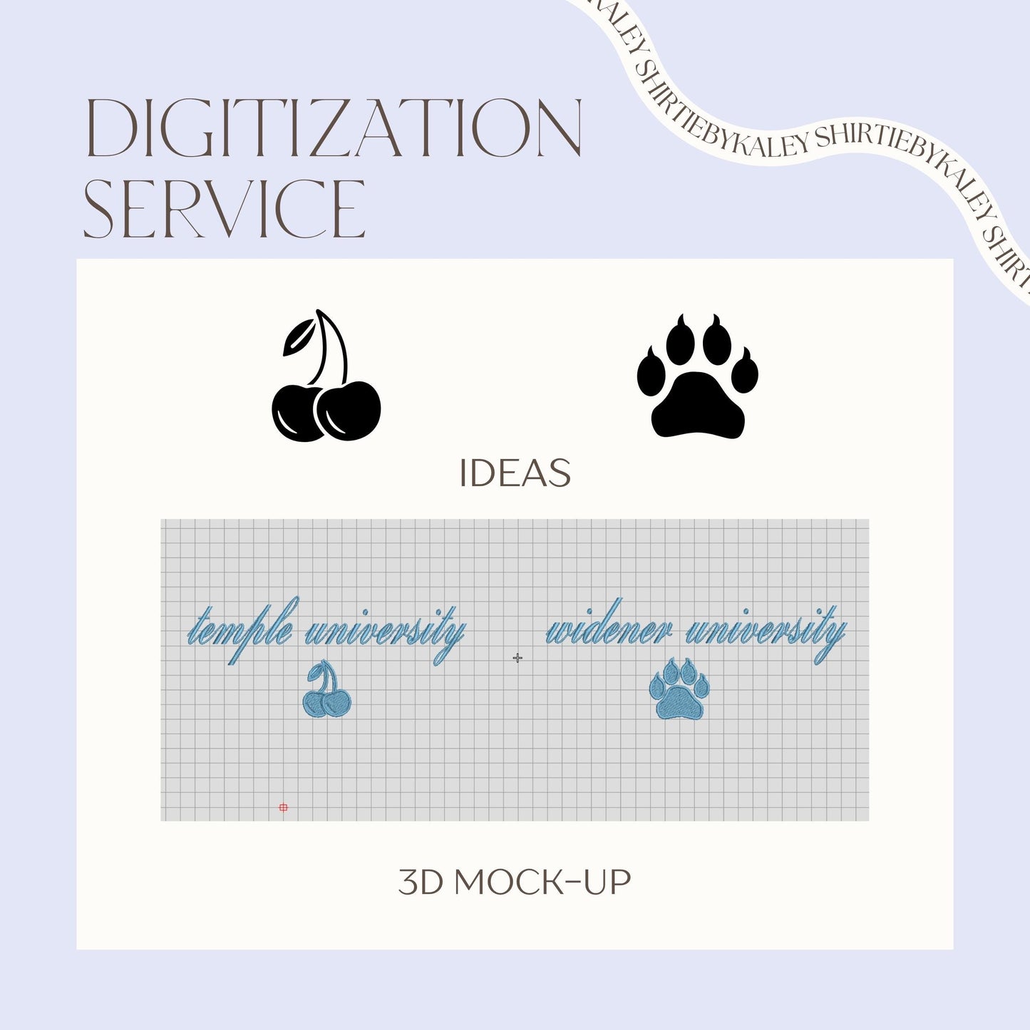 Custom Embroidery Digitizing Service: Logo & Image Conversion