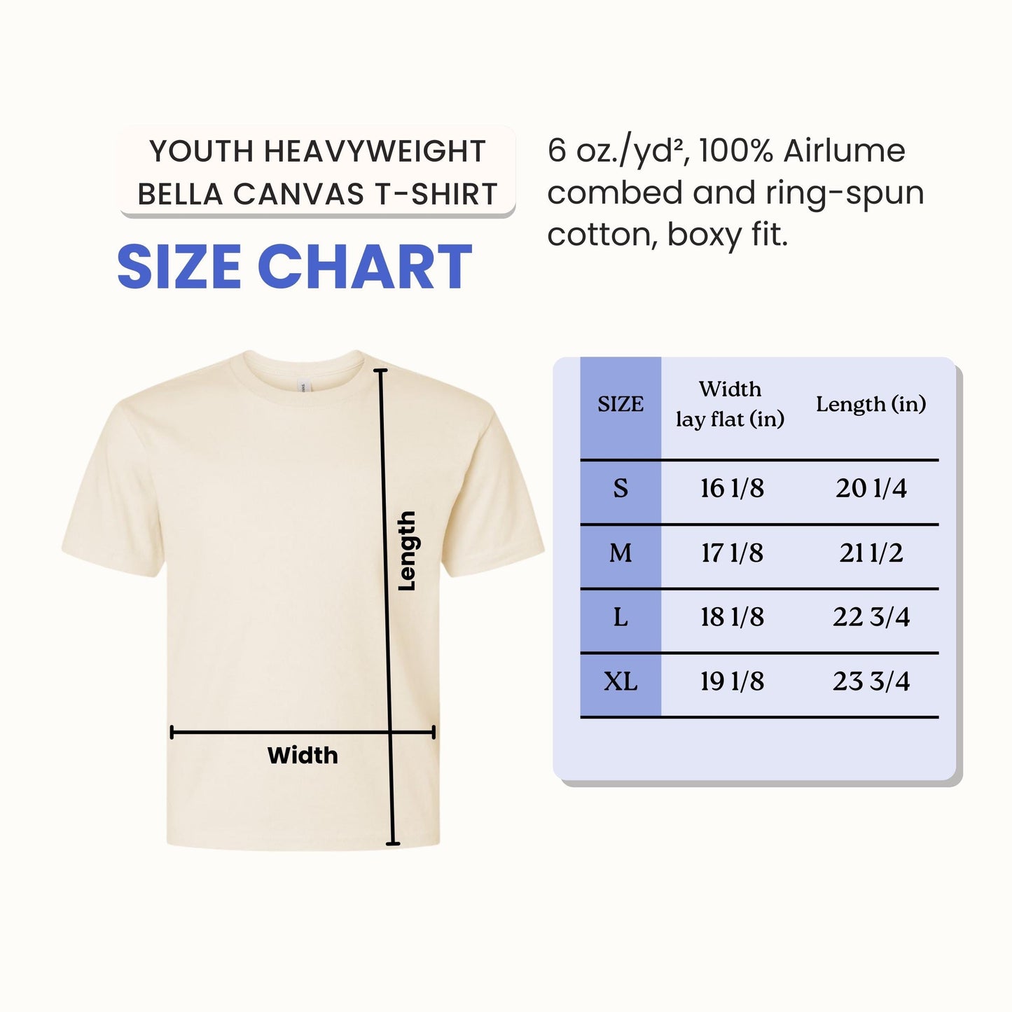 Custom Embroidered Kids T-Shirt: Personalized Name & Icon, Heavyweight Cotton