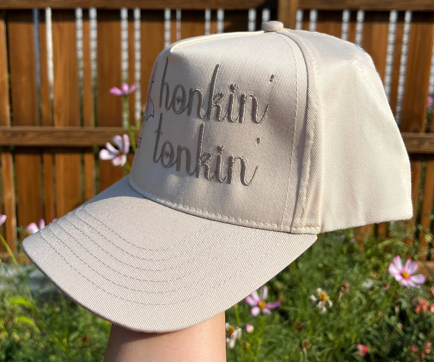Custom Nashville Bachelorette Trucker Hat: Embroidered Cotton Twill
