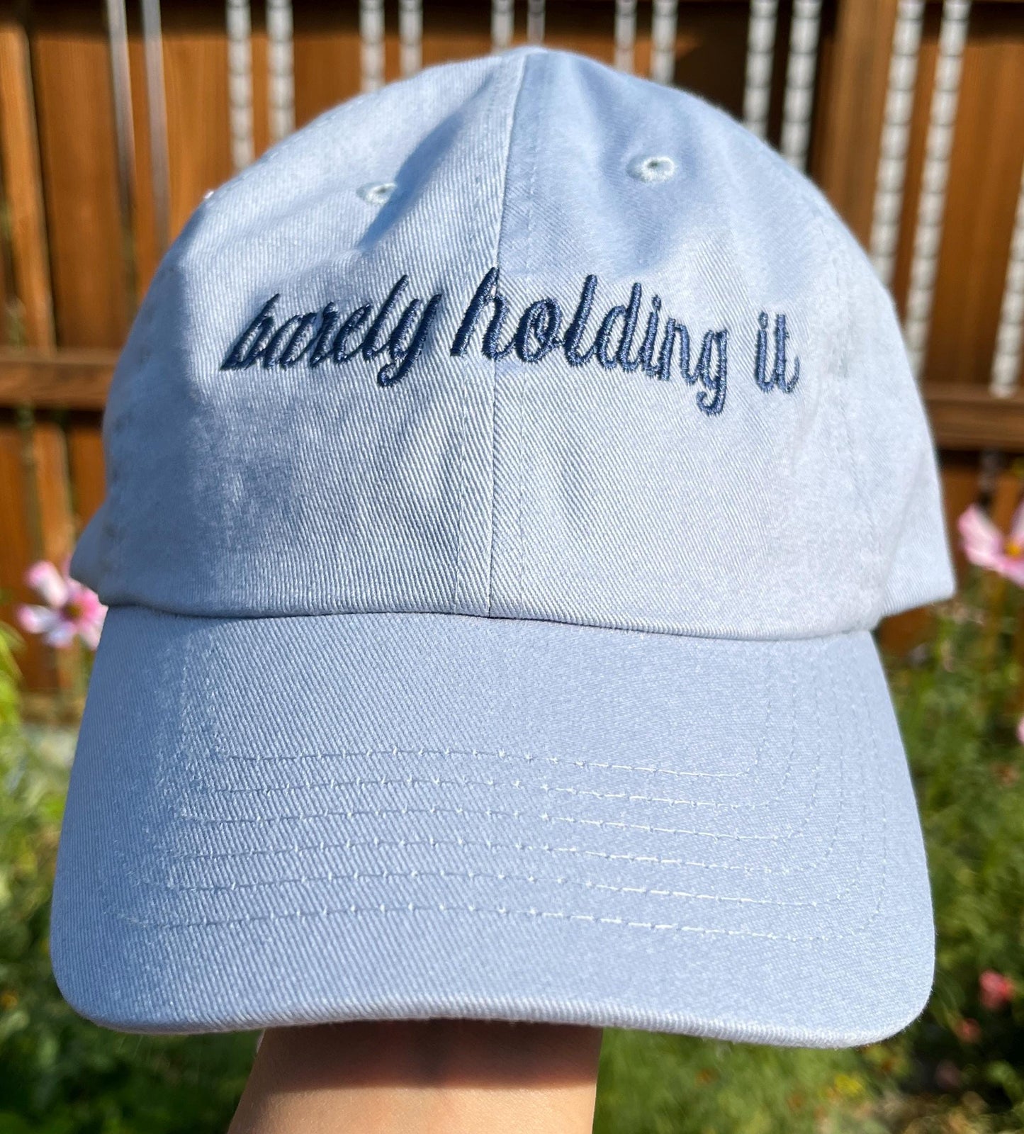 Personalized Youth Hat Custom Embroidered Cotton Twill Cap Youth Cap Custom Embroidery