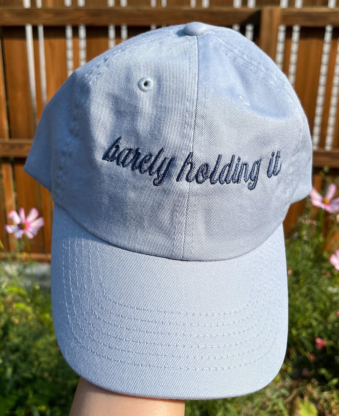 Personalized Youth Hat Custom Embroidered Cotton Twill Cap Youth Cap Custom Embroidery