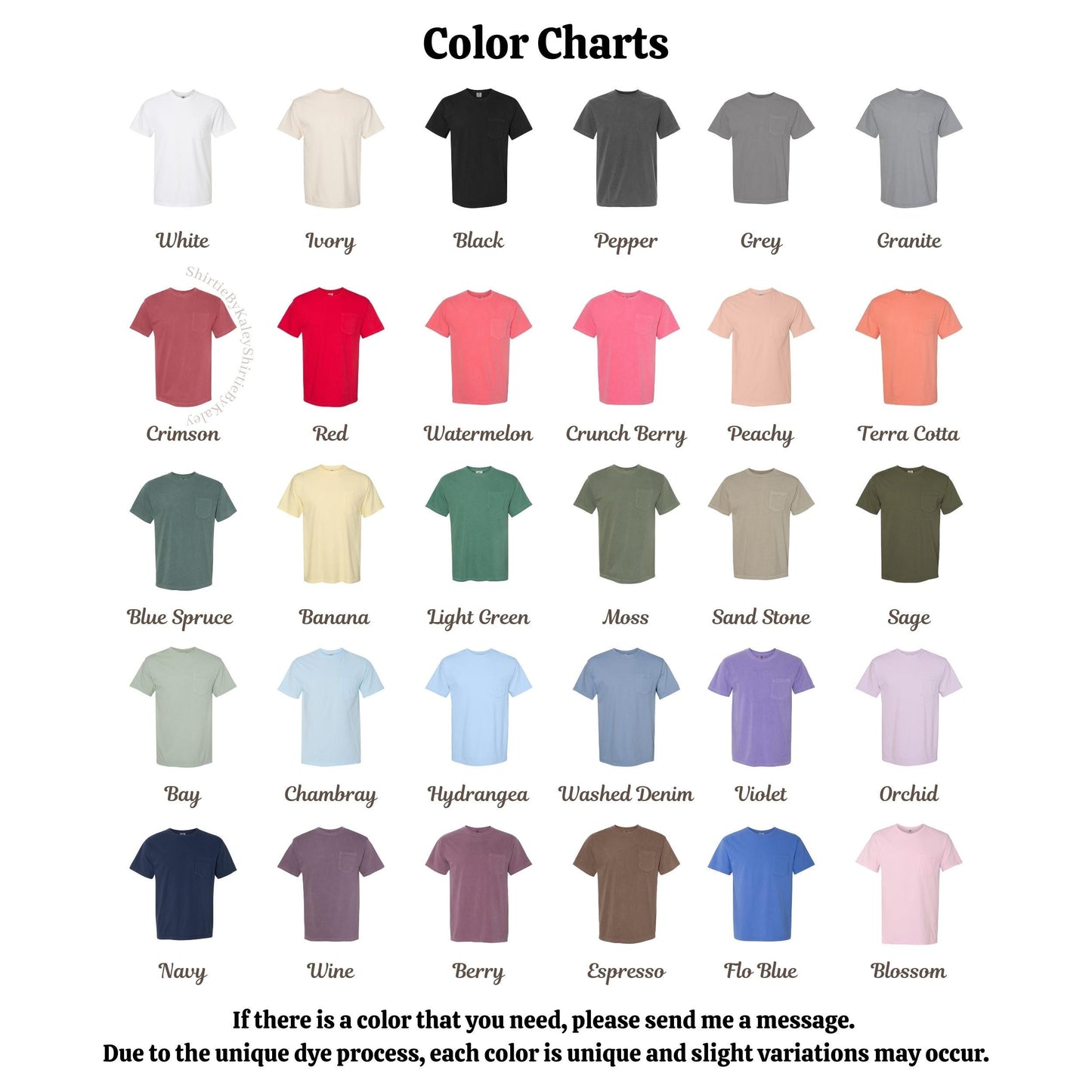 Embroidered Bread & Butter Tee Embroidered Fun Pocket Tee Comfort Colors Bakery Shirt Barista Gift Shirt Small Bakery Shop Tee Coffee Tee