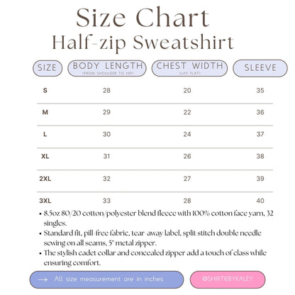 Embroidered RN 1/4 Zip Sweatshirt: Nursing Student Gift