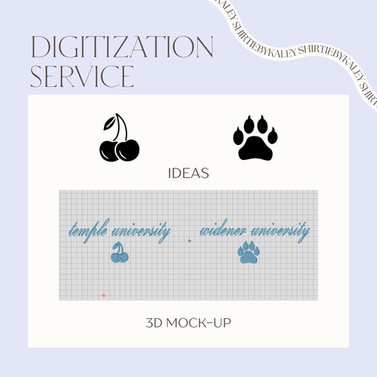 Custom Embroidery Digitizing Service: Logo & Image Conversion