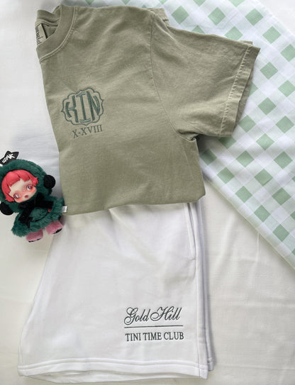 Custom Bridal Set Embroidery Fleece Shorts set Custom Lounge Wear Bridal Party Custom Shorts Yoga Studio Custom Pilates Custom Bridesmaid