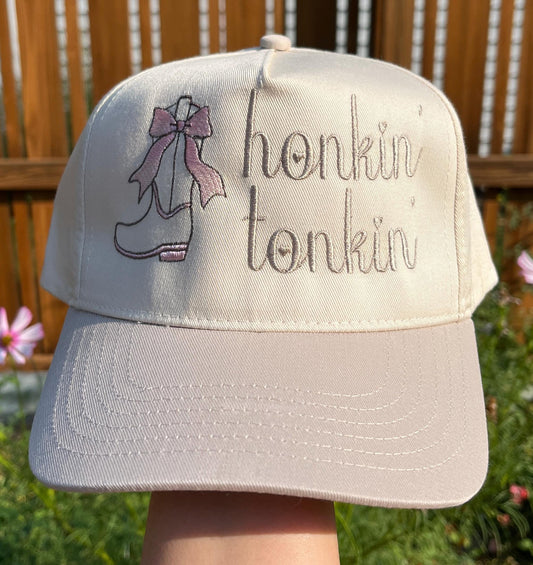 Custom Nashville Bachelorette Trucker Hat: Embroidered Cotton Twill