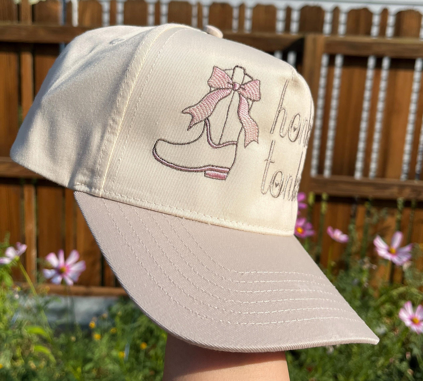 Custom Nashville Bachelorette Trucker Hat: Embroidered Cotton Twill