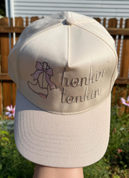 Custom Nashville Bachelorette Trucker Hat: Embroidered Cotton Twill