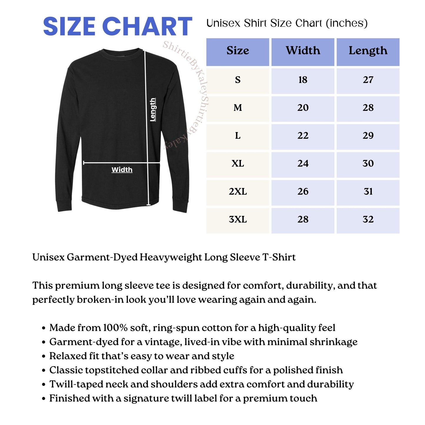 Fluffy Embroidered Highland Cow Personalized Comfort Colors Long Sleeve T Shirt Left Chest Embroidery Garment Dyed Long Sleeve Top Mom Gift