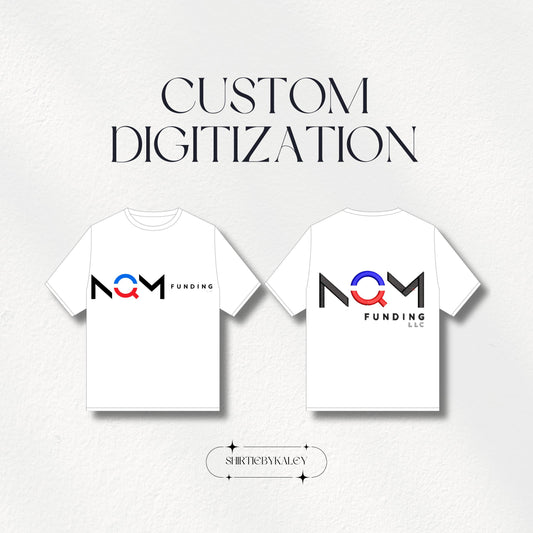 Custom Embroidery Digitizing Service: Logo & Image to Stitch File