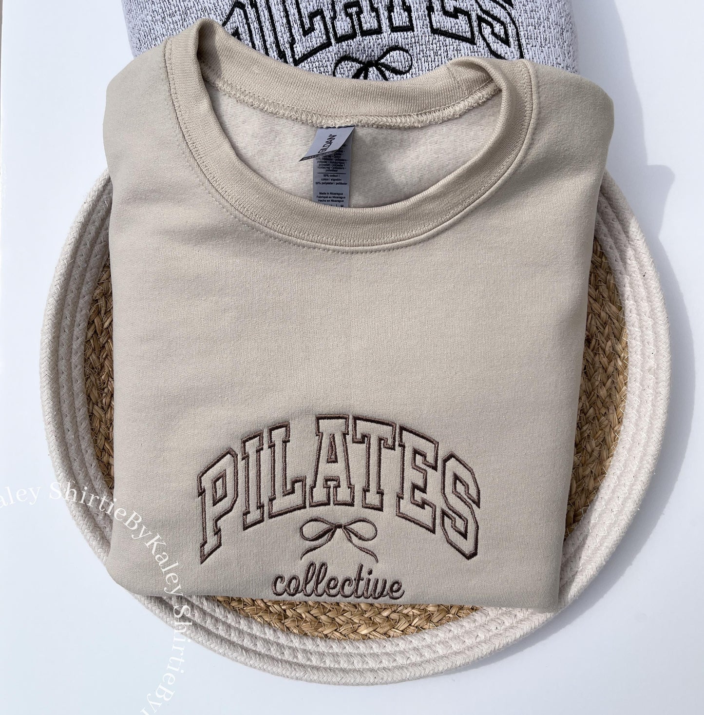 Custom Embroidered Sweatshirt Custom Embroidered Varsity Crewneck Embroidery Crewneck Personalized Sweatshirt Embroidered Sweatshirt Custom