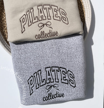Custom Varsity Text Embroidered Cozy Knit Fleece Pullover Nantucket Sweatshirt Custom Embroidered Knit Sweatshirt Gift for Her Gift for Him