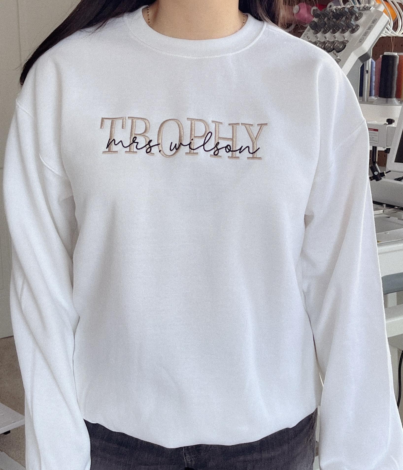 Bride Honeymoon Sweatshirt, Future Mrs Sweatshirt, Embroidered Mrs Sweatshirt, Bridal Shower Gift, Bride Gift, Just Married Sweater