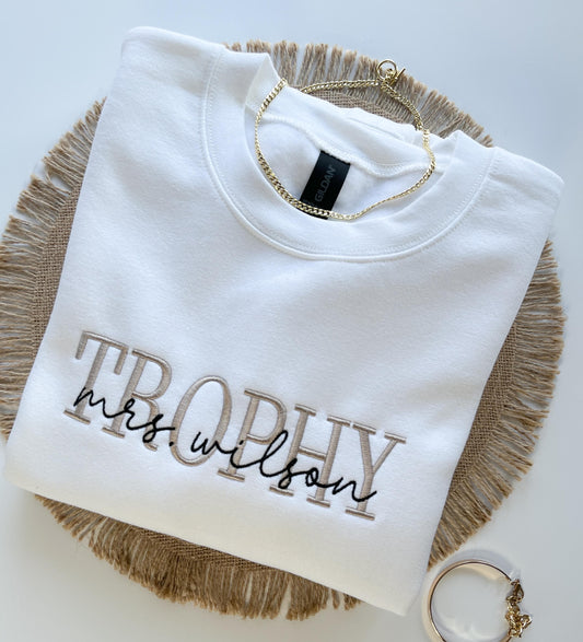 Bride Honeymoon Sweatshirt, Future Mrs Sweatshirt, Embroidered Mrs Sweatshirt, Bridal Shower Gift, Bride Gift, Just Married Sweater